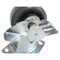 Vestil Rubber Swivel With Brake Caster 4 In. Diameter x 2 In. Width 551 Lb. Capacity Dark Gray/Gold CST-KSM-4X2MR-SWB - alternate 10