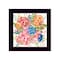Homeroots Spring Floral Black Framed Print Wall Art 529917 - alternate 2