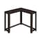 Homeroots 36" Espresso Wood Distressed Frame Console Table 489756 - alternate 5