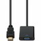 Add-On AddOn - Accessories HDMI to VGA Active Adapter Converter Cable - Male to Female HDMI2VGA - alternate 1
