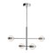Afx Verona 4in Light LED Pendant Light, Satin Nickel VRNP2X4LAJUDSN - alternate 1