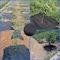 Wrightmaster 3.3 ft. W x 3.3 ft. L Light Duty Non-Woven Weed Barrier Fabric with Ground Nail, 5-Pack ZOR-FANGCAOBU - alternate 7