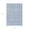 Homeroots 8' X 10' Sky Blue And Denim Blue Medallion Washable Indoor Outdoor Area Rug 589347 - alternate 7