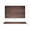 Flash Furniture TopGuard 30" x 48" Dark Brown Outdoor Tabletop with Seamless Surface Technology ST-RT30X48INB-1-M-3A-W-BR-GG - alternate 6