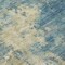 Homeroots 8' Blue And Beige Round Abstract Washable Indoor Outdoor Area Rug 630677 - alternate 6