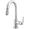 Brizo Litze Pull-Down Prep Faucet with Arc Spout, Industrial Handle Chrome 63944LF-PC - alternate 1