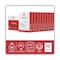 Tru Red Printer Paper, 92 Bright, 20 lb Bond Weight, 8.5 x 11, 5000PK 135848/TR56958 - alternate 3