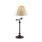Homeroots 30" Antiqued Bronze Metal Swing Arm Table Lamp With Off White Empire Shade 524751 - alternate 4