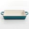 Crock-Pot Crock Pot Artisan 13 in. Enameled Cast Iron Lasagna Pan in Teal Ombre 112008.01 - alternate 7