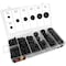 Performance Tool 170 pc. Firewall & Body Plug Assortment, Rubber Grommets, Organizer Case W5262 - alternate 1