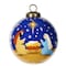 Homeroots Silent Night Hand Painted Mouth Blown Glass Ornament 477474 - alternate 4