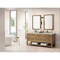 James Martin Vanities Breckenridge 72" Double Vanity, Light Natural Oak, w/ 3 CM Siberian Silestone Top 330-V72-LNO-3SFR - alternate 8