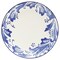 Homeroots Blue and White Sixteen Piece Round Floral Ceramic Service For Four Dinnerware Set 534542 - alternate 8