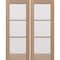 Doornmore G103, 66.5" x 82" ( 2x32" Door) Left Hand, Mahogany SDL 3 Lite Exterior Door G103-SW-3280_2_LI - alternate 1