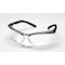 3M BX, Safety Glasses, Anti-Fog & Anti-Scratch, Clear Lens, Black/Silver Frame, Half-Frame, No 11380-00000-20 - alternate 3