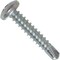 Hillman Self- Drilling Screws No. 8-18 X 1-1/2in L Phillips Pan Head Zinc-Plated 560280 - alternate 7