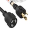 Sanoxy 10ft 10 AWG 30A 125V Extension Power Cord NEMA L5-30P to NEMA L5-30R SNX-CBL-LDR-PW157-1210 - alternate 1