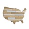 Homeroots 14" X 24" Brown and Gray Wood and Metal Hanging Dimensional Sculpture 489480 - alternate 5