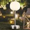 Jonathan Y Natalia 12.25" Modern Minimalist Iron Rechargeable Integrated Portable LED Table Lamp, Nickel/White JYL7108A - alternate 9
