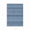 Homeroots 5' X 8' Denim Blue And Sky Blue Striped Washable Indoor Outdoor Area Rug 610583 - alternate 8