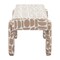 Homeroots 40in Fabric and Plastic Upholstered Bench 668852 - alternate 4
