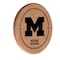 Holland Bar Stool Co University of Michigan 13" Laser Engraved Solid Wood Sign WSgnLNatMichUn - alternate 1