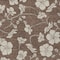 Homeroots 5' X 8' Brown And Beige Floral Washable Indoor Outdoor Area Rug 599869 - alternate 7