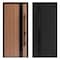 Vdomdoors Front Exterior Prehung Steel Door Ronex1033 Teak 2 Sidelight and Transom Window Sidelite Entry RONEX1033EXD-OAK-W16+36+16 x H80+16-RH-I - alternate 5
