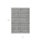 Homeroots 10' X 14' Gray Ivory And Gold Geometric Washable Indoor Outdoor Area Rug 612183 - alternate 5