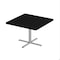 Correll Square Cafe Table, 42 in W, 42 in L, 29 in H, Particleboard Top, Black Granite SXT42S-07-98-09 - alternate 1
