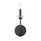 Z-Lite Allistair 1-Light Wall Sconce, 5.25 in W, Matte Black 352-1S-MB - alternate 6