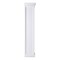 Homeroots 75" White Solid Wood Five Tier Bookcase 397663 - alternate 9
