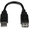 Startech.Com 6in USB 2.0 Extension Adapter Cable A to A - M/F USBEXTAA6IN - alternate 1