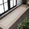 Jonathan Y Athena Classic Geometric Border Cream/Beige 2 ft. x 8 ft. Indoor/Outdoor Runner Rug TSN212A-28 - alternate 1