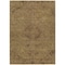 Homeroots 9' X 12' Brown And Tan Floral Washable Indoor Outdoor Area Rug 604208 - alternate 6