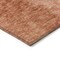 Homeroots 8' Red Copper And Terra Cotta Round Ombre Washable Indoor Outdoor Area Rug 581818 - alternate 5