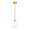 Z-Lite Fleur Modern Gold 1 Light Pendant 1958P8-MGLD - alternate 6