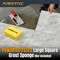 Powertec Stainless Steel Trowel with 1/4in x 1/4in Square Notch, Soft Grip Handle for Cement, Concrete 72180 - alternate 5