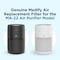 Medify Air MA22 Replacement Filter 1Pack True HEPA 999 Particle Removal MA-22R-1 - alternate 2