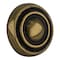 Brixwell Traditions Mushroom Kitchen Cabinet Knob 1-3/16 in Dia Burnished Brass BXB6031O77 - alternate 1