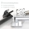 Gatco Glam Too 36 in Grab Bar, Chrome 664C - alternate 5