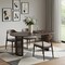 Homeroots 67" Walnut Solid Wood Oval Dining Table 721147 - alternate 5