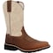 Rocky Men's Western Boot, 7.5 M, 12 in H, Brown and Bone RKW0440 - alternate 1