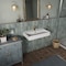 Whitehaus Collection 32 in Rectangular Wall Mount Basin with Single Faucet Drilling and Overflow B-AG81-1H - alternate 6