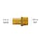 Proline Series Brass 3/4-in BARB x 3/4-in MIP Male Adapter BHB-102SHNL - alternate 4