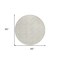 Homeroots 8' Ivory And Beige Round Geometric Washable Indoor Outdoor Area Rug 595009 - alternate 4