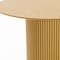 Homeroots 52" Brown Solid Wood Pedestal Base Round Top Dining Table 720976 - alternate 4