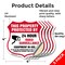 Signmission Video Surveillance Shield Sign This Prop, 4 inch X 4 inch, Vinyl Decal, 5PK SHI-D-5PACK-4-470 - alternate 3
