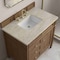 James Martin Vanities Brittany 36" Single Vanity, Pecan w/ 3 CM Tajnar Eclos Top 655-V36-PCN-3TJR - alternate 6