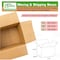Ecoquality 22x18x10 Inch Heavy-Duty Corrugated Shipping Boxes - For Packing and Storage, 25PK BXC2210-25 - alternate 5